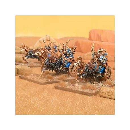 Kings of War - Empire of Dust:Revenant Chariots Regiment (Inglés)