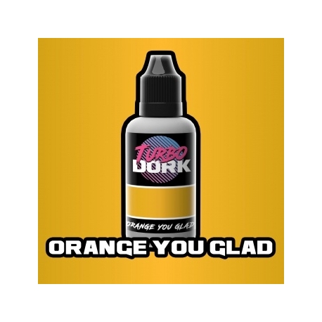 Orange You Glad Metallic Acrylic Paint 20ml Bottle