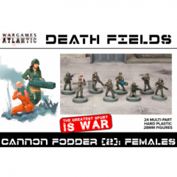 Death Fields Cannon Fodder (2):Females (Inglés)