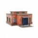 Ziterdes - Bürogebäude, Klinkerfassade, Laser-Cut Bausatz