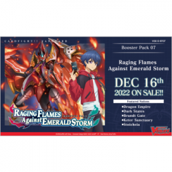 Cardfight!! Vanguard will+Dress - Raging Flames Against Emerald Storm Booster Display(16 Packs) (Inglés)