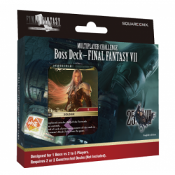 Final Fantasy TCG - Multiplayer Challenge Boss Deck Display (6 Deck) - Final Fantasy VII (Alemán)