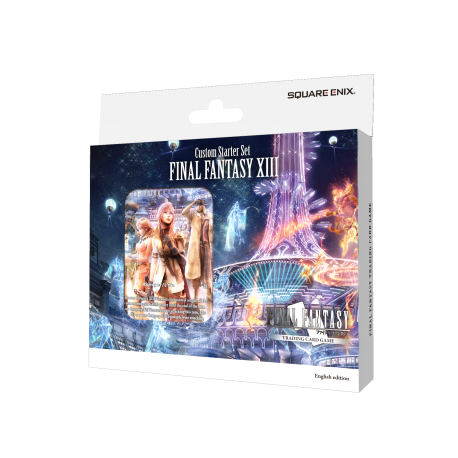 Final Fantasy TCG Custom Starter Set Final Fantasy XIII Display (6 Decks) (Inglés)