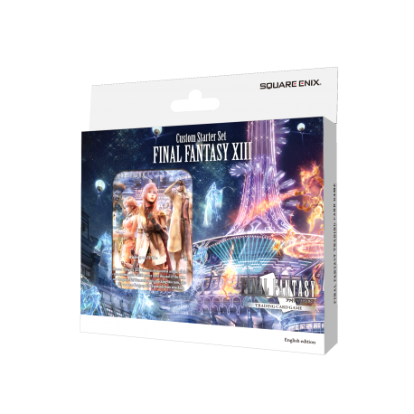 Final Fantasy TCG Custom Starter Set Final Fantasy XIII Display (6 Decks) (Alemán)