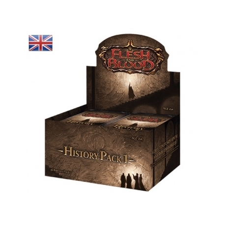 Flesh & Blood TCG - History Pack 1 (36 Packs) (Inglés)