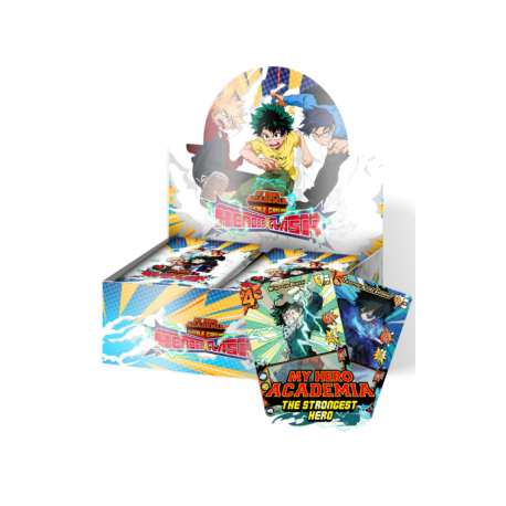 My Hero Academia Collectible Card Game - Booster Display Series 3:Heroes Clash (24 Packs) (Inglés)