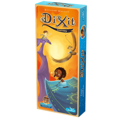Dixit 3: Journey, expansion for the deduction board game of Libellud