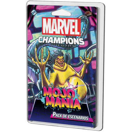 Expansión juego de cartas Marvel Champions Lcg: MojoMania de Fantasy Flight Games