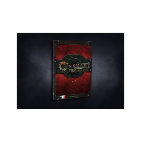 Conquest - First Blood:Softcover Rulebook version 1.5 (Italiano)