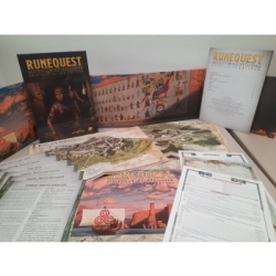 RuneQuest - Spielleiterschirm-Set (German)