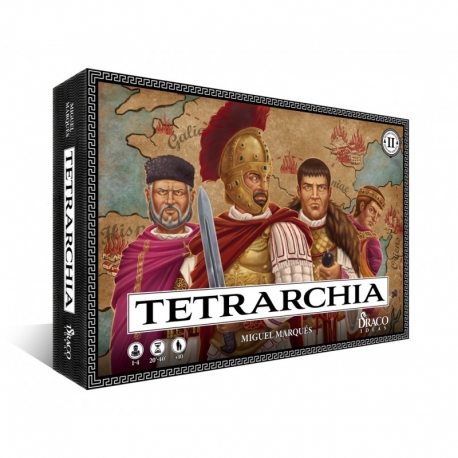 Tetrarchia wargame board game from Draco Ideas 