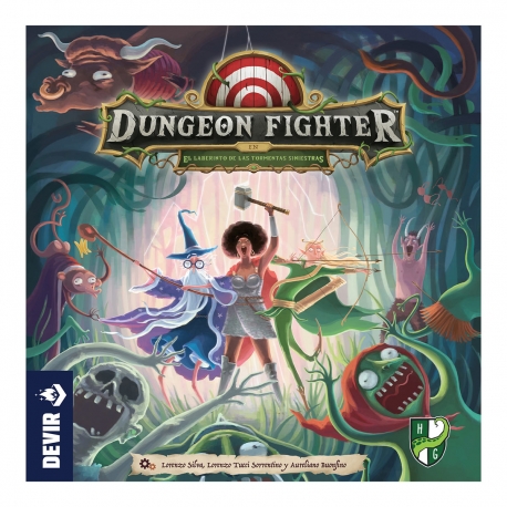 Dungeon Fighter: Labyrinth of Sinister Storms expansion from Devir