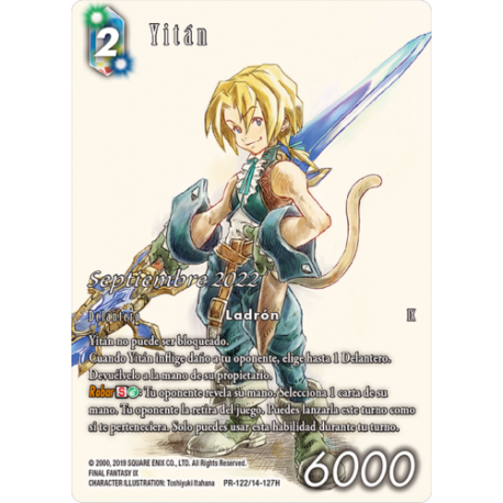 Final Fantasy TCG Tournament Kit YITAN (16+4) September 22
