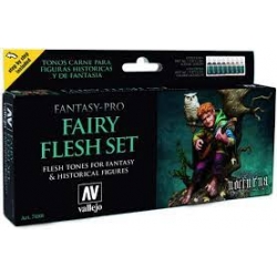 Fantasy-Pro Fairy Flesh Set 8X17Ml.