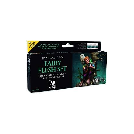 Fantasy-Pro Fairy Flesh Set 8X17Ml.