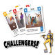 Challengers! is an addictive deck management game that allows you to play up to 4 simultaneous duels in a unique tournament mode