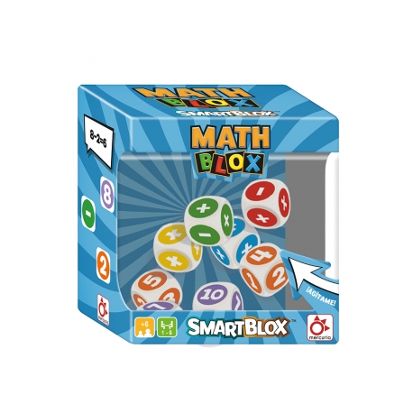 Dice game Math Blox from Mercurio Distributions