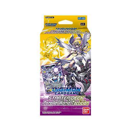 Digimon Card Game Starter Deck Parallel World Tactician ST10 (6 Decks) EN from Bandai TCG