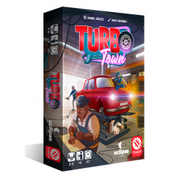 Juego de cartas Turbo Town de Eclipse Editorial