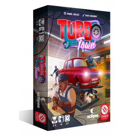 Card game Turbo Town by Eclipse Editorial