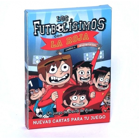 Con La Roja expansion for the card game Los Futbolísimos Campo 4 by S.M. editions