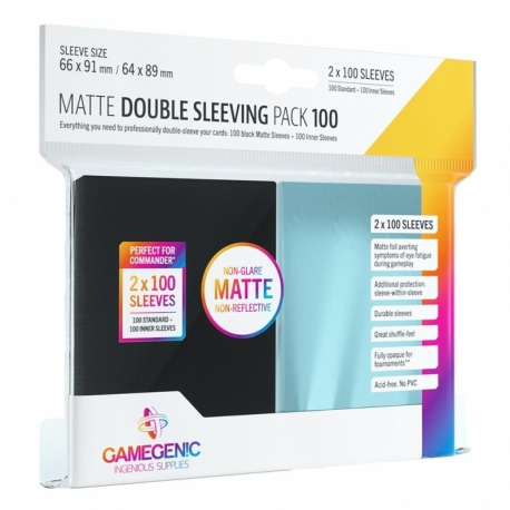 Matte Double Sleeving Pack (100)