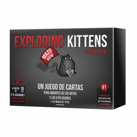 Exploding Kittens NSFW (Spanish)