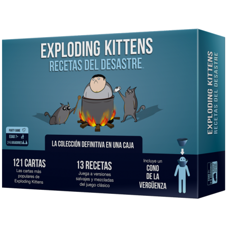 Exploding Kittens Disaster Recipes (Spanish)