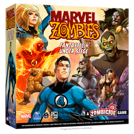 Marvel Zombies: Fantastic 4 Under Siege (Spanish)
