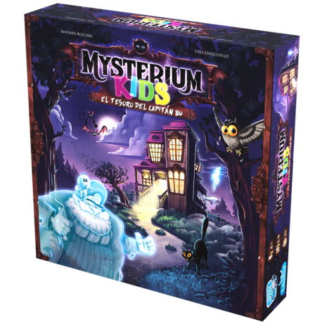Juego de mesa Mysterium Kids: el tesoro del capitán Bu de Libellud