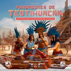 Juego de mesa Fundadores de Teotihuacán de Maldito Games