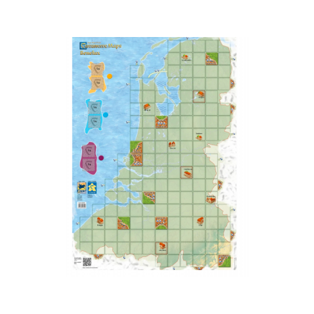 Carcassonne Maps: Benelux(Alemán/Inglés)