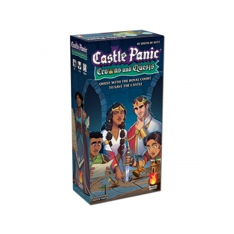 Castle Panic Crowns and Quests 2nd Ed Exp (English) from Fireside Games