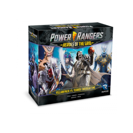 Power Rangers Heroes of the Grid Villain Pack 5 Terror Through Time (Inglés)