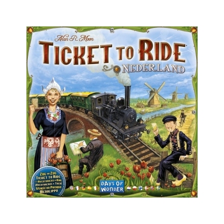 DoW - Ticket to Ride - Map Collection 4: Nederland (Inglés)