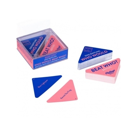Who Would Beat Who Mash Ups Card Game (English)