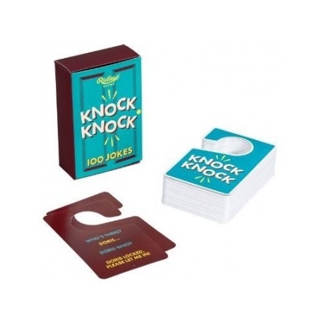 100 Knock Knock Jokes Card Game (Inglés)