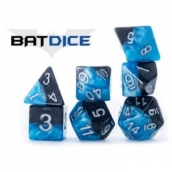 Halfsies Dice Bat Dice (7 Dice Set)