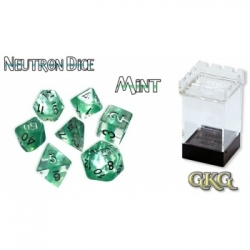 Neutron Dice Mint (7 Dice Set)