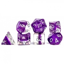 Neutron Dice Violet (7 Dice Set)
