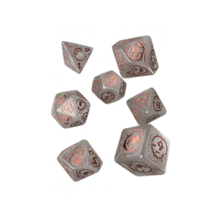 Dragons Dice Set: Quartz (7)