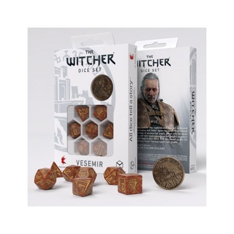The Witcher Dice Set Vesemir - The Wise Witcher