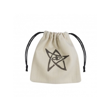 Call of Cthulhu Beige & black Dice Bag