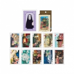 Spirited Away Jugando a las cartas