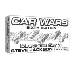 Car Wars 6th Edition Miniatures Set 3 (Inglés)