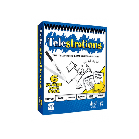 Telestrations 6 Player - Family Pack (English)
