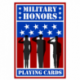 Military Honors Playing Cards Deck