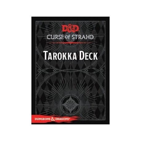 D&D Curse of Strahd: Tarrokka Deck (54 Cards) (Inglés)