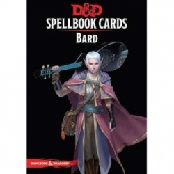 D&D Spellbook Cards: Bard Deck (128 Cards) (Alemán)