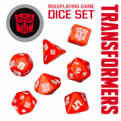 Transformers Roleplaying Game Dice Set